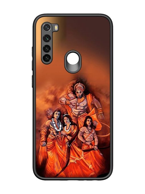 Sita Ram Glossy Soft Edge Case for Xiaomi Redmi Note 8 Chachhi