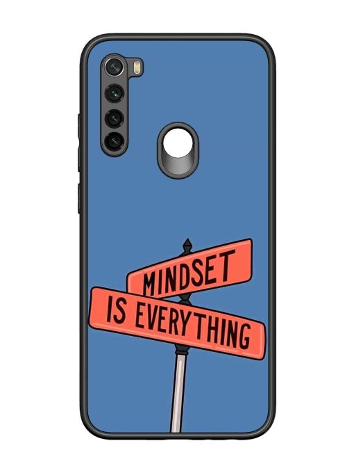 Mindset Matters Glossy Soft Edge Case for Xiaomi Redmi Note 8 Chachhi