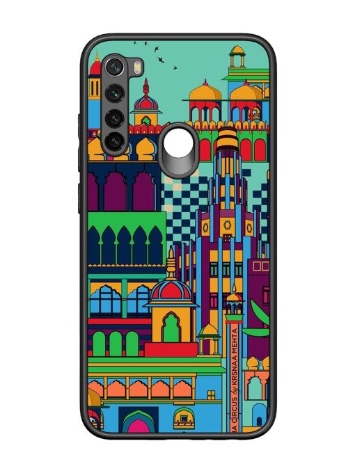 Indian Tapestry Glossy Soft Edge Case for Xiaomi Redmi Note 8