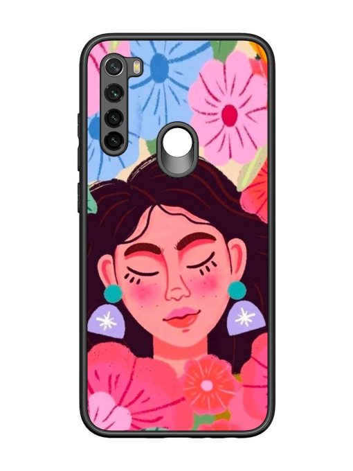 Blooming Serenity Glossy Soft Edge Case for Xiaomi Redmi Note 8 Chachhi