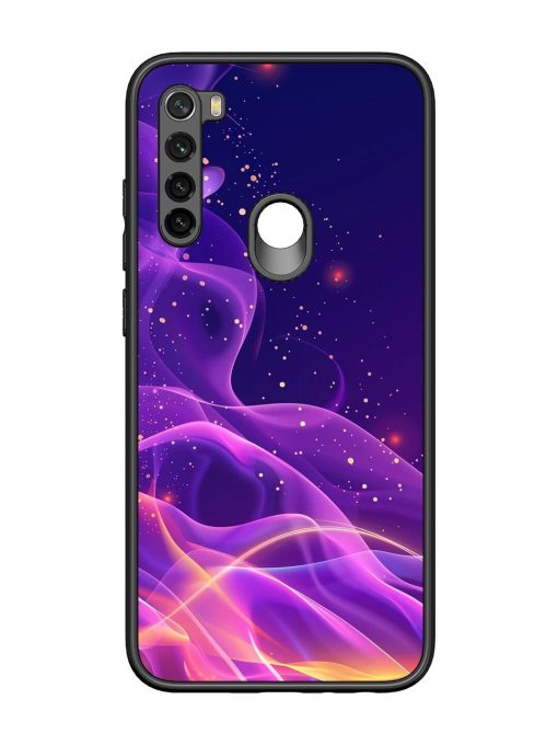 Cosmic Currents Glossy Soft Edge Case for Xiaomi Redmi Note 8 Chachhi