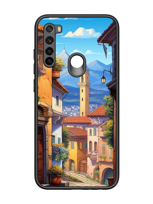 Tuscan Twilight Glossy Soft Edge Case for Xiaomi Redmi Note 8 Chachhi