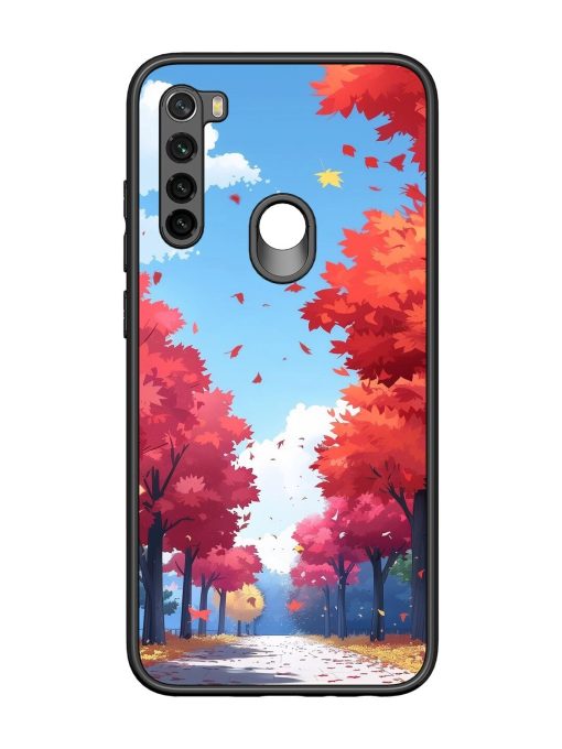 Autumn'S Embrace Glossy Soft Edge Case for Xiaomi Redmi Note 8 Chachhi