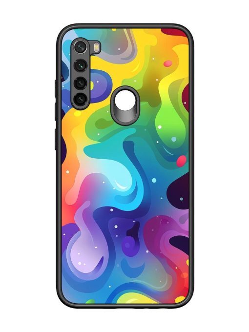 Rainbow River Glossy Soft Edge Case for Xiaomi Redmi Note 8 Chachhi