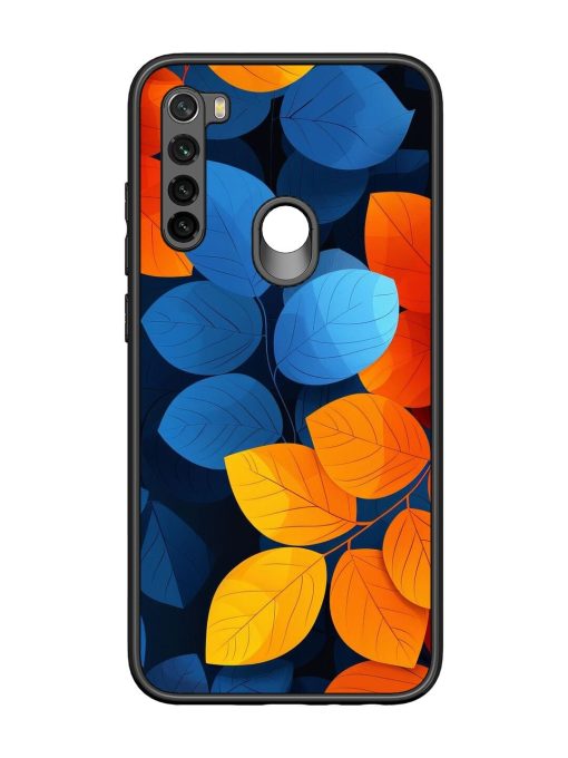 Autumn'S Contrast Glossy Soft Edge Case for Xiaomi Redmi Note 8 Chachhi