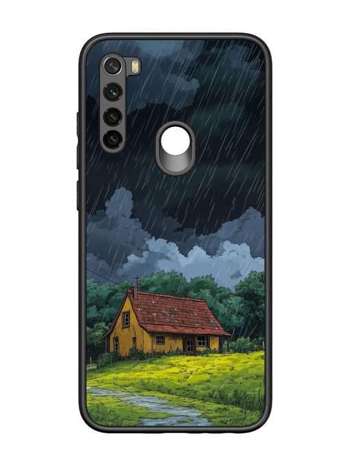 Rainy Day Retreat Glossy Soft Edge Case for Xiaomi Redmi Note 8 Chachhi