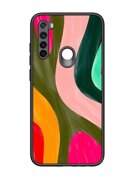 Wavy Wonder Glossy Soft Edge Case for Xiaomi Redmi Note 8 Chachhi