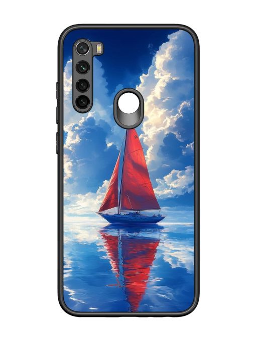 Crimson Sails Glossy Soft Edge Case for Xiaomi Redmi Note 8 Chachhi