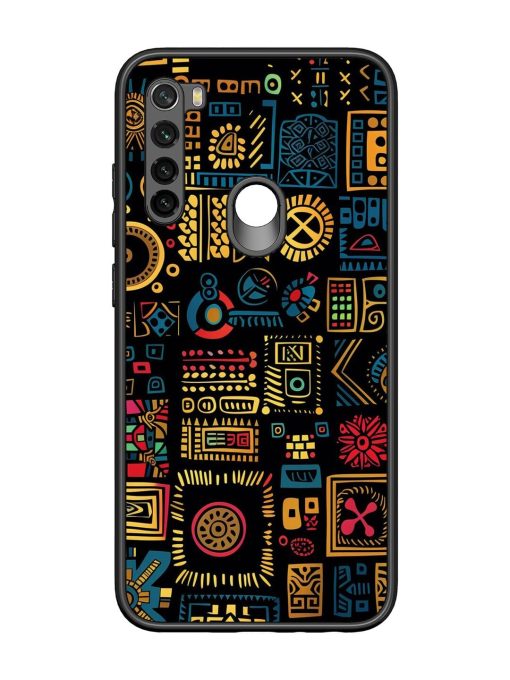 Tribal Tapestry Glossy Soft Edge Case for Xiaomi Redmi Note 8 Chachhi