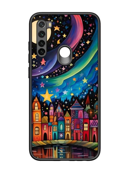 Starlit Village Glossy Soft Edge Case for Xiaomi Redmi Note 8 Chachhi