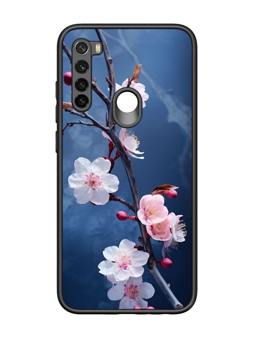 Delicate Blossoms Glossy Soft Edge Case for Xiaomi Redmi Note 8 Chachhi