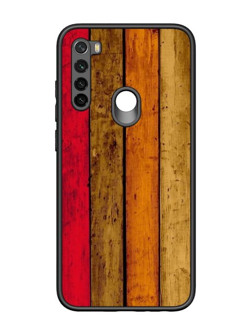 Colorful Woodgrain Glossy Soft Edge Case for Xiaomi Redmi Note 8 Chachhi