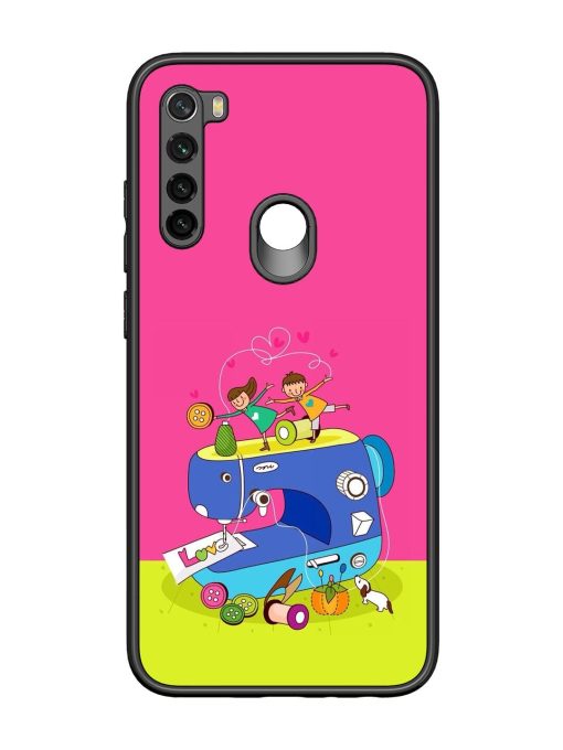 Sew Cute Glossy Soft Edge Case for Xiaomi Redmi Note 8 Chachhi