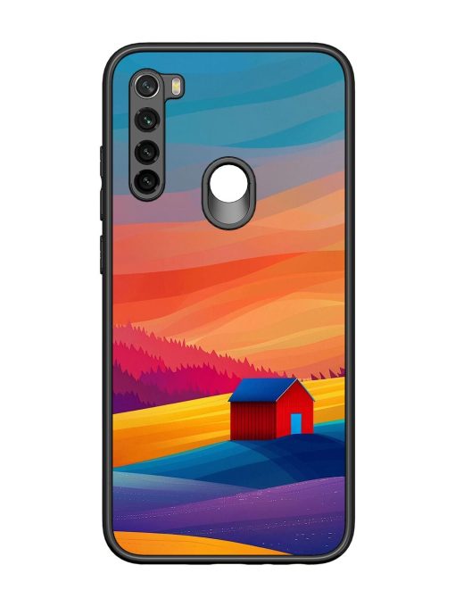 Sunset Solitude Glossy Soft Edge Case for Xiaomi Redmi Note 8 Chachhi