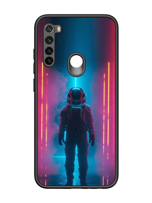 Neon Astronaut Glossy Soft Edge Case for Xiaomi Redmi Note 8 Chachhi