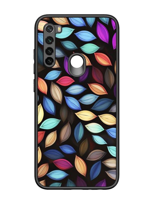 Colorful Kaleidoscope Glossy Soft Edge Case for Xiaomi Redmi Note 8 Chachhi