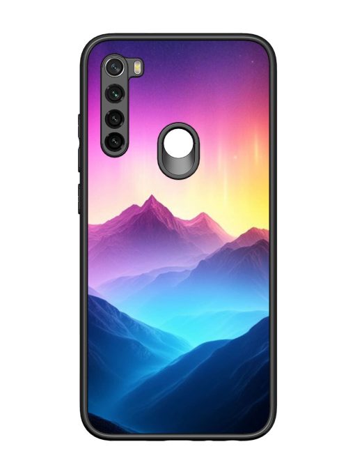 Cosmic Mountains Glossy Soft Edge Case for Xiaomi Redmi Note 8 Chachhi