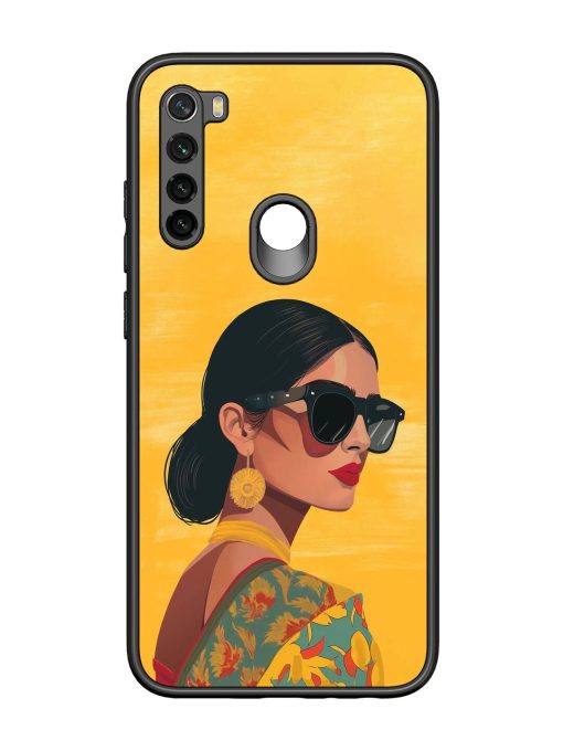 Neon Nightscape Glossy Soft Edge Case for Xiaomi Redmi Note 8 Chachhi