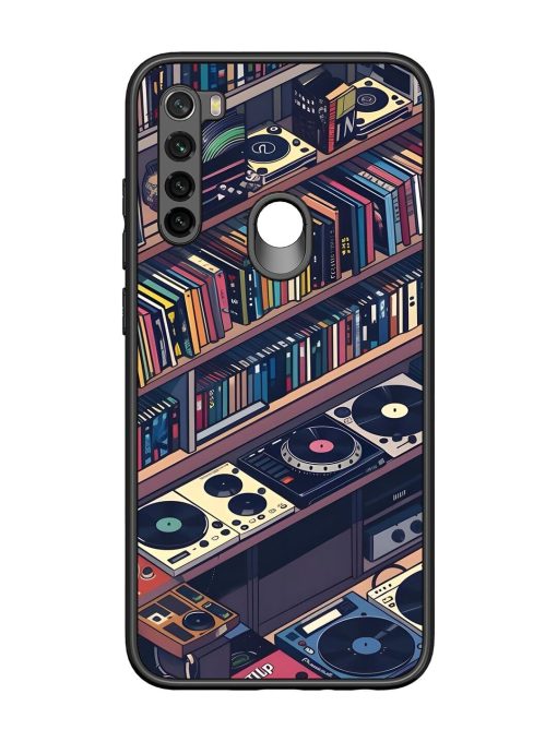 Music Lover'S Haven Glossy Soft Edge Case for Xiaomi Redmi Note 8 Chachhi