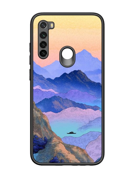 Mountain Mist Glossy Soft Edge Case for Xiaomi Redmi Note 8 Chachhi