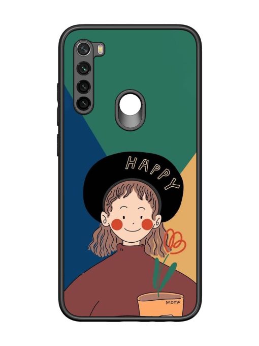 Happy Momo Glossy Soft Edge Case for Xiaomi Redmi Note 8 Chachhi