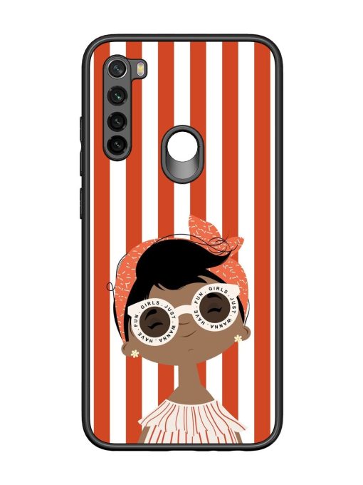 Girls Just Wanna Have Fun Glossy Soft Edge Case for Xiaomi Redmi Note 8 Chachhi