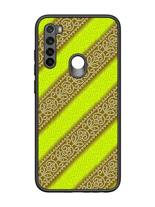 Golden Bandana Bliss Glossy Soft Edge Case for Xiaomi Redmi Note 8 Chachhi