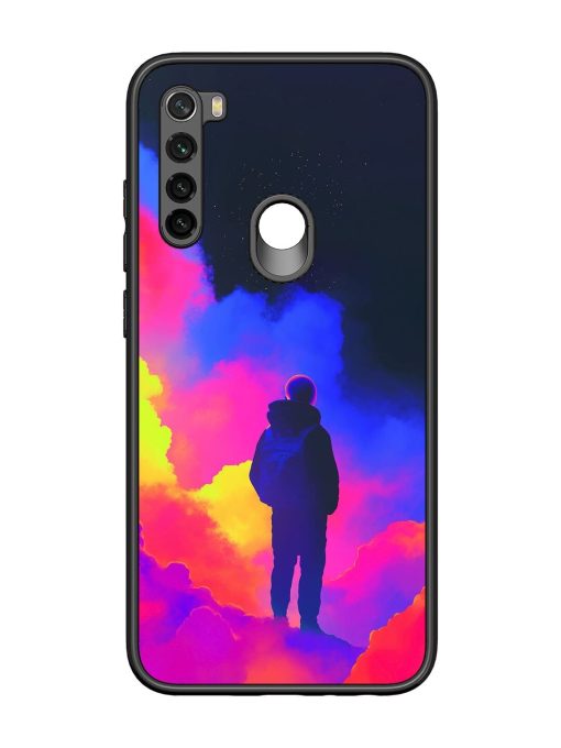 Cosmic Wanderer Glossy Soft Edge Case for Xiaomi Redmi Note 8 Chachhi