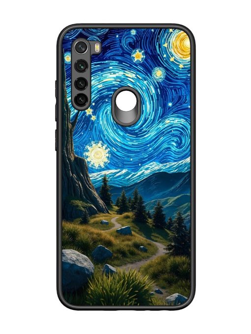 Starry Night In The Shire Glossy Soft Edge Case for Xiaomi Redmi Note 8 Chachhi