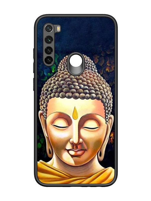 Buddha Face Glossy Soft Edge Case for Xiaomi Redmi Note 8 Chachhi