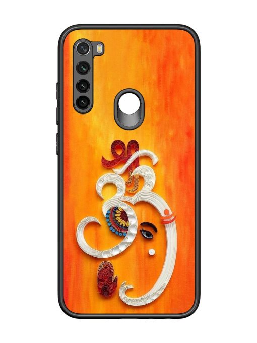 Ganesha In Quilling Art Glossy Soft Edge Case for Xiaomi Redmi Note 8 Chachhi