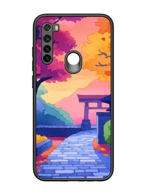 Autumnal Serenity Glossy Soft Edge Case for Xiaomi Redmi Note 8 Chachhi