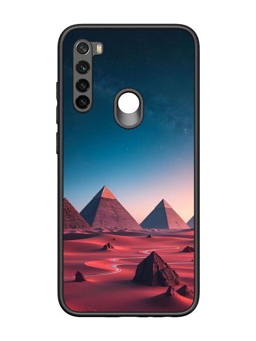 Ancient Wonders Sky Glossy Soft Edge Case for Xiaomi Redmi Note 8 Chachhi