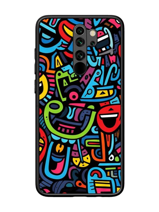 Doodlephoria Glossy Soft Edge Case for Xiaomi Redmi Note 8 Pro Chachhi