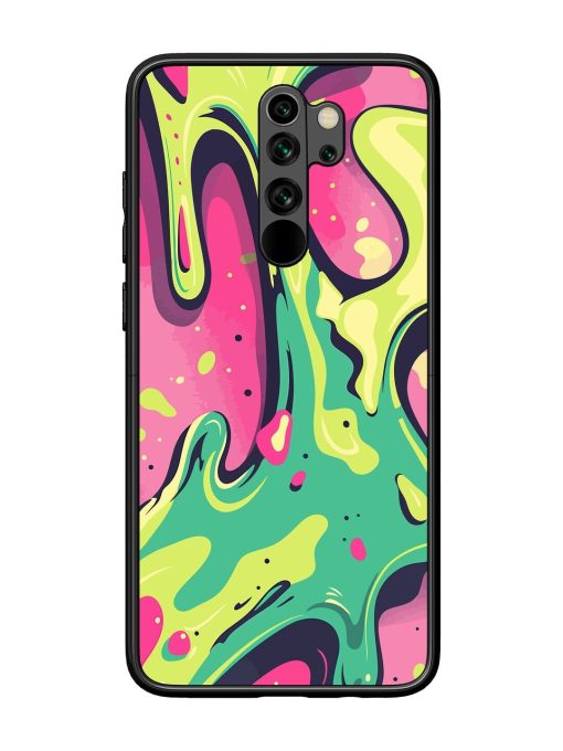 Gooey Grooves Glossy Soft Edge Case for Xiaomi Redmi Note 8 Pro Chachhi