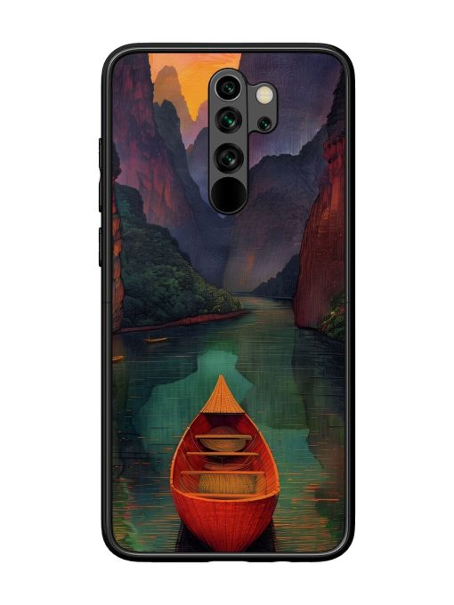 Serene Passage Glossy Soft Edge Case for Xiaomi Redmi Note 8 Pro Chachhi