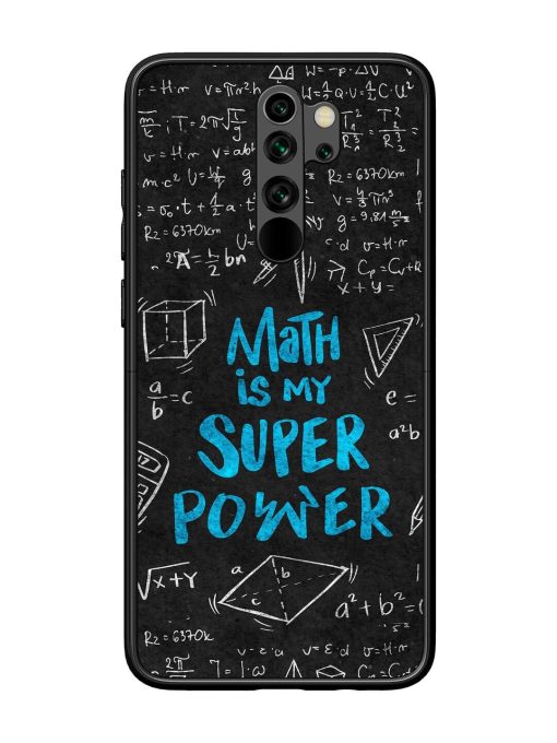 Math Magic Glossy Soft Edge Case for Xiaomi Redmi Note 8 Pro Chachhi