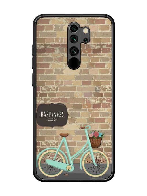 Pedaling Towards Happiness Glossy Soft Edge Case for Xiaomi Redmi Note 8 Pro Chachhi