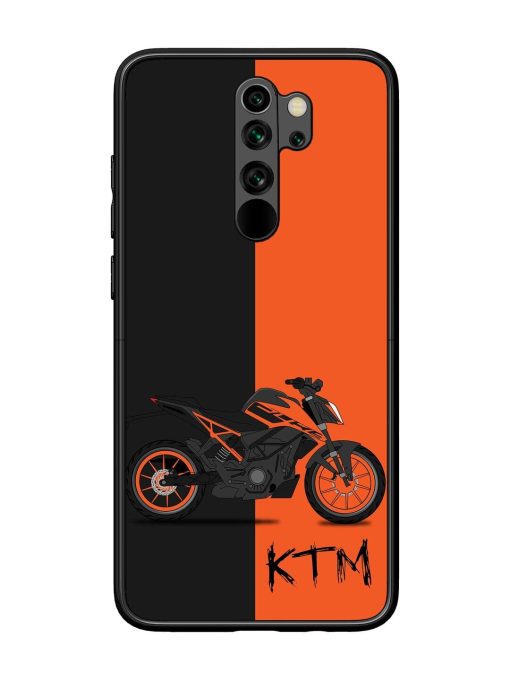 Orange Beast Glossy Soft Edge Case for Xiaomi Redmi Note 8 Pro Chachhi