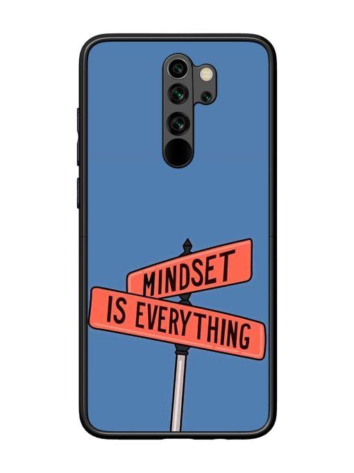 Mindset Matters Glossy Soft Edge Case for Xiaomi Redmi Note 8 Pro Chachhi