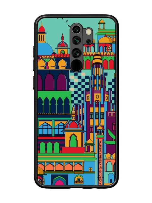 Indian Tapestry Glossy Soft Edge Case for Xiaomi Redmi Note 8 Pro