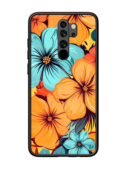 Tropical Bloom Glossy Soft Edge Case for Xiaomi Redmi Note 8 Pro Chachhi