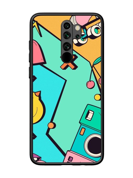 Retro Remix Glossy Soft Edge Case for Xiaomi Redmi Note 8 Pro Chachhi