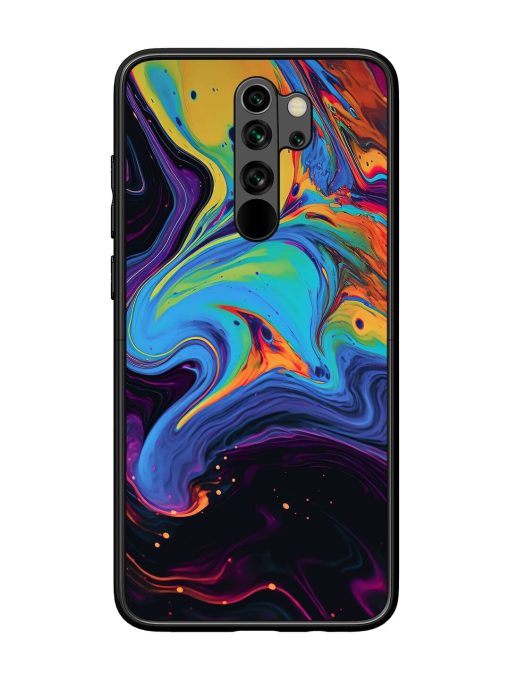 Liquid Dreamscape Glossy Soft Edge Case for Xiaomi Redmi Note 8 Pro Chachhi