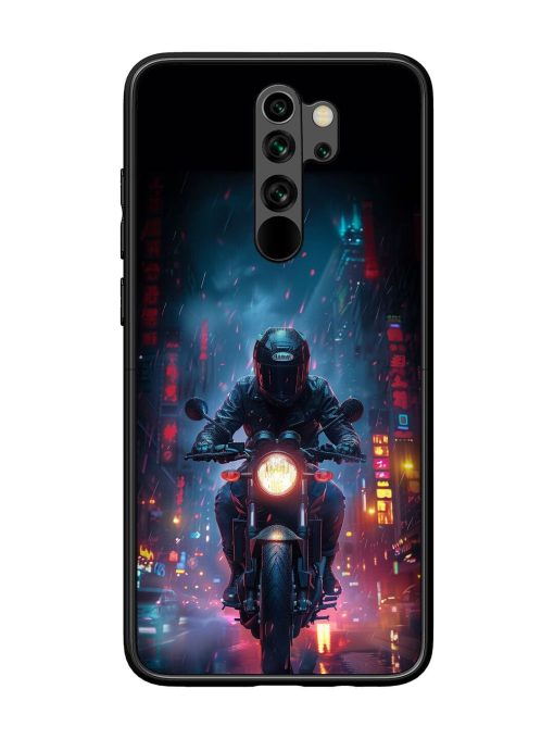 Neon Nights Glossy Soft Edge Case for Xiaomi Redmi Note 8 Pro