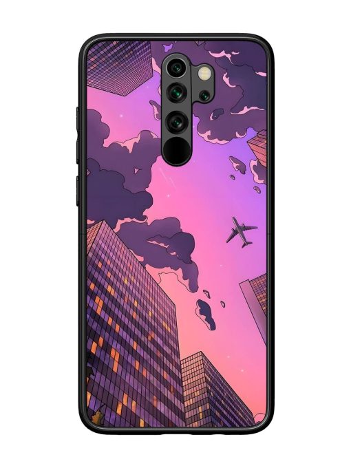 Urban Twilight Glossy Soft Edge Case for Xiaomi Redmi Note 8 Pro Chachhi