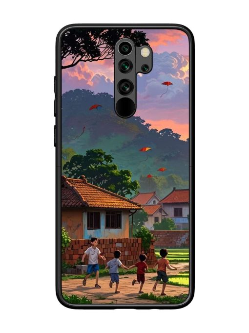 Sunset Play Glossy Soft Edge Case for Xiaomi Redmi Note 8 Pro Chachhi