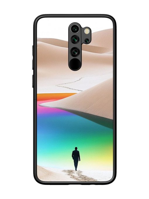 Desert Dreams Glossy Soft Edge Case for Xiaomi Redmi Note 8 Pro Chachhi