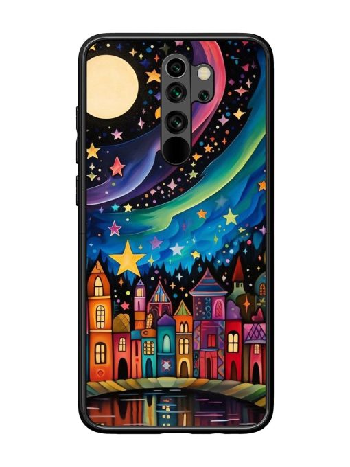 Starlit Village Glossy Soft Edge Case for Xiaomi Redmi Note 8 Pro Chachhi