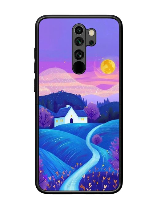 Moonlit Meadow Glossy Soft Edge Case for Xiaomi Redmi Note 8 Pro Chachhi